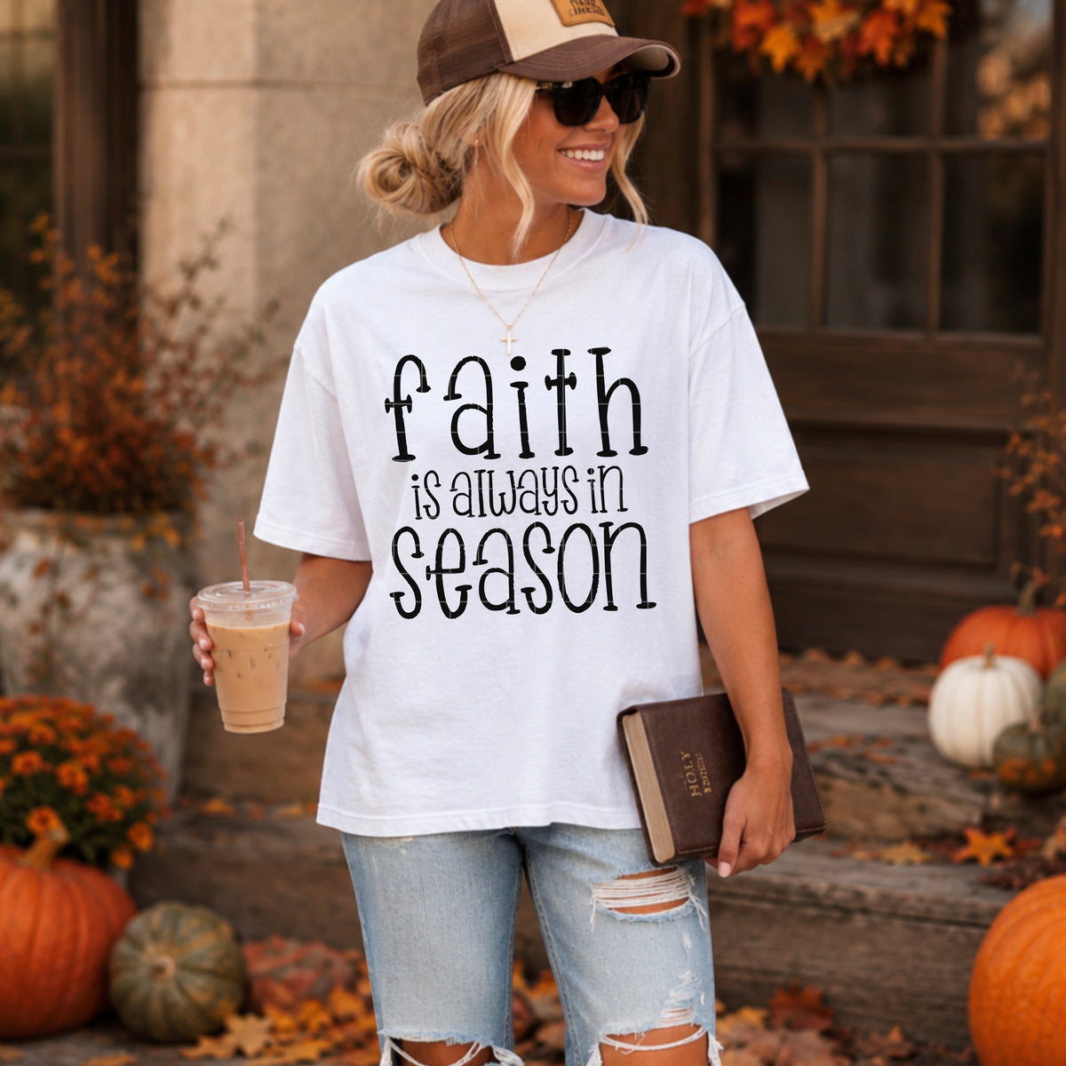 Faith Is Always In Season / Black - Transfers (SDD)