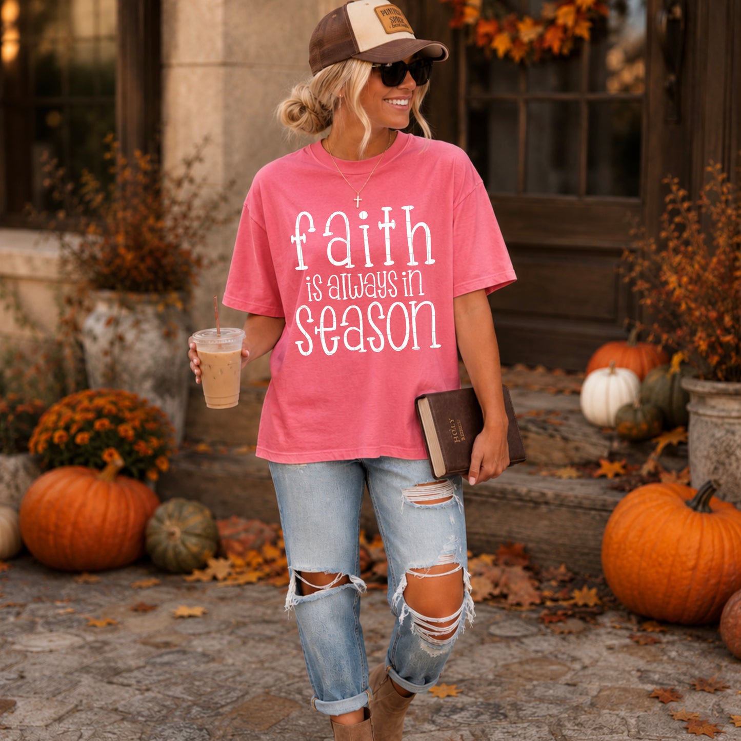 Faith Is Always In Season / White - Transfers (SDD)