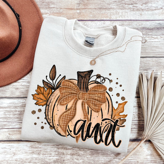 Fall Glitter Aunt  -   TRANSFER (SDD)