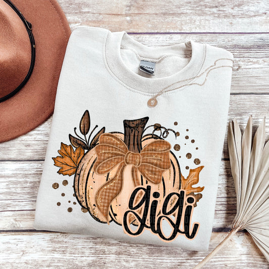 Fall Glitter Gigi  -   TRANSFER (SDD)