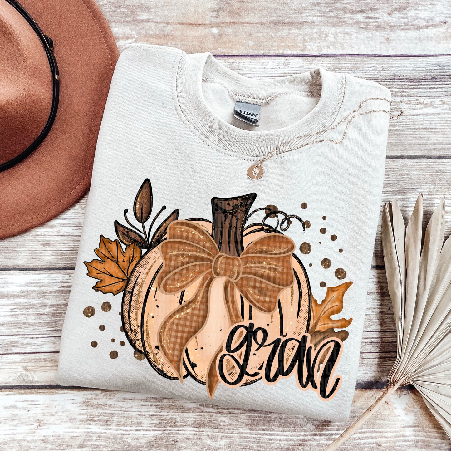 Fall Glitter Gran  -   TRANSFER (SDD)