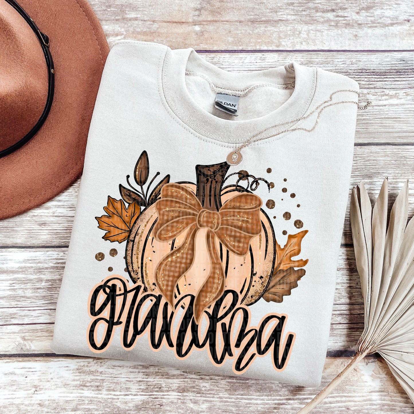 Fall Glitter Grandma  -   TRANSFER (SDD)