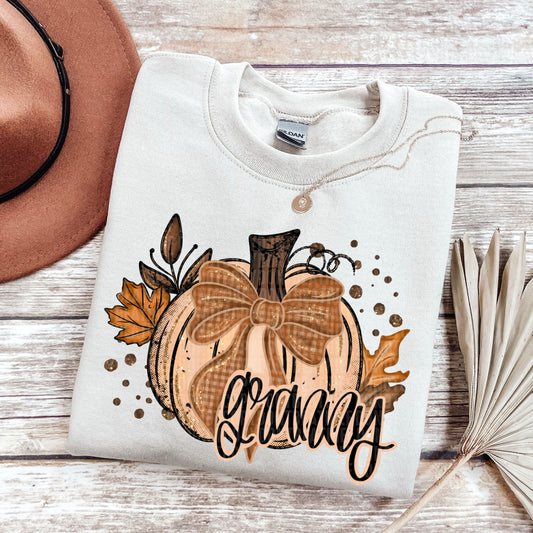 Fall Glitter Granny  -   TRANSFER (SDD)