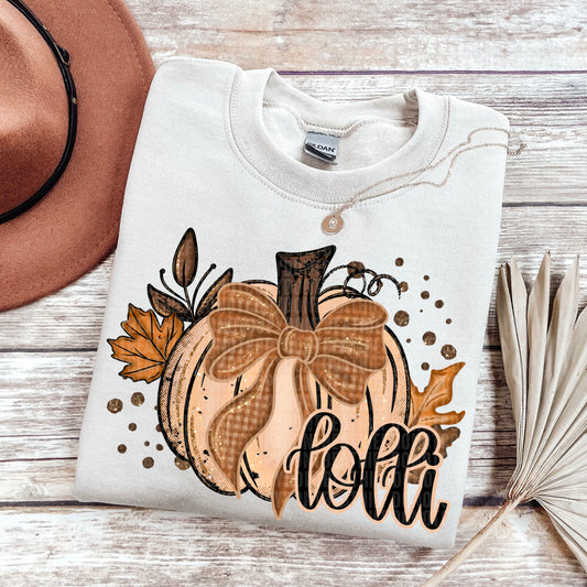 Fall Glitter Lolli  -   TRANSFER (SDD)
