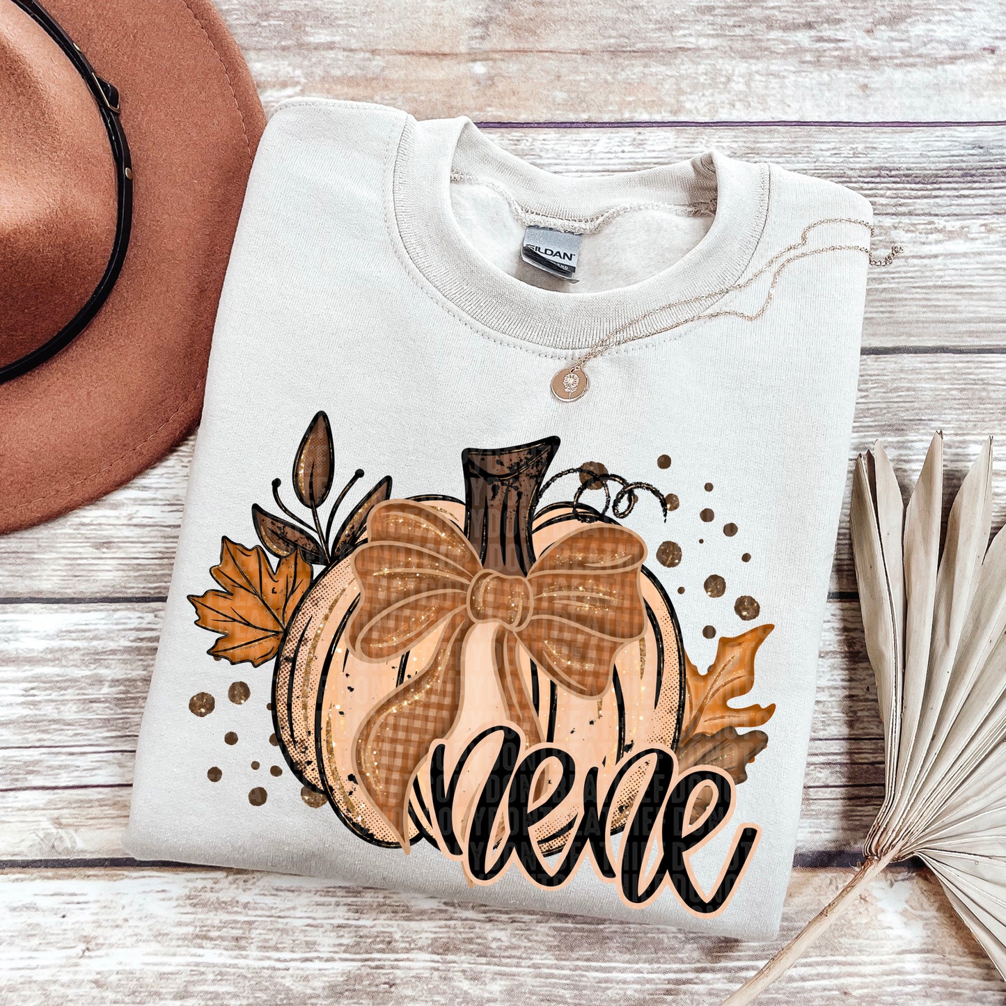 Fall Glitter Nene  -   TRANSFER (SDD)