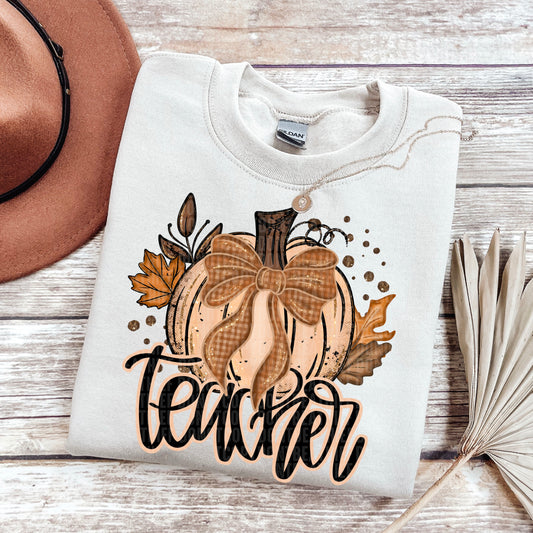 Fall Glitter Teacher  -   TRANSFER (SDD)