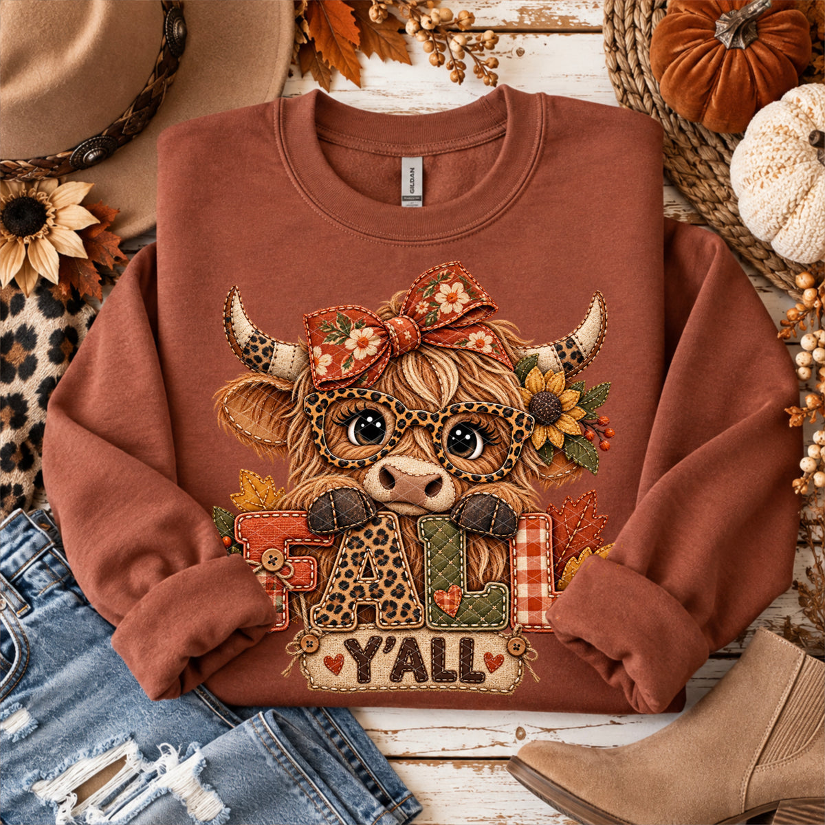 Fall Y'all Highland - Transfers (SDD)