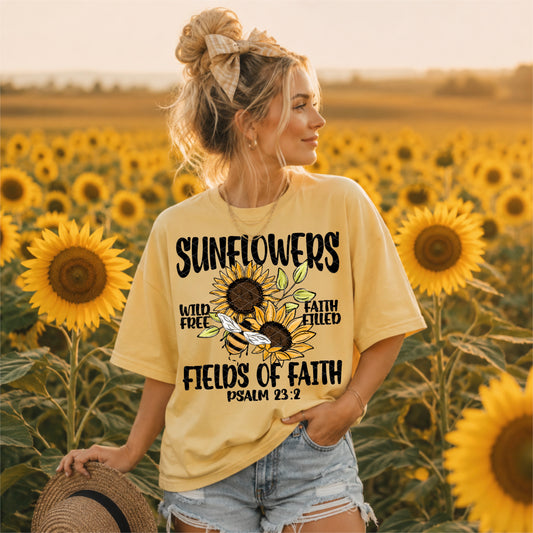 Fields Of Faith / Black -  Transfers (SDD)