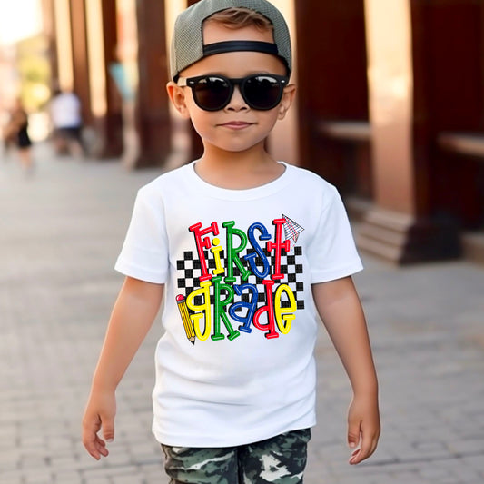 First Grade Checkered -   TRANSFER (SDD)