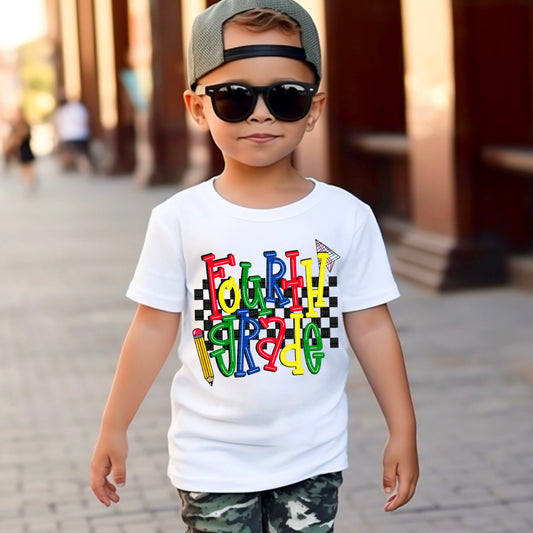 Fourth Grade Checkered -   TRANSFER (SDD)