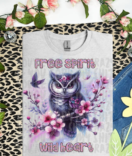 Free Spirit Wild Heart -  TRANSFERS (CB)