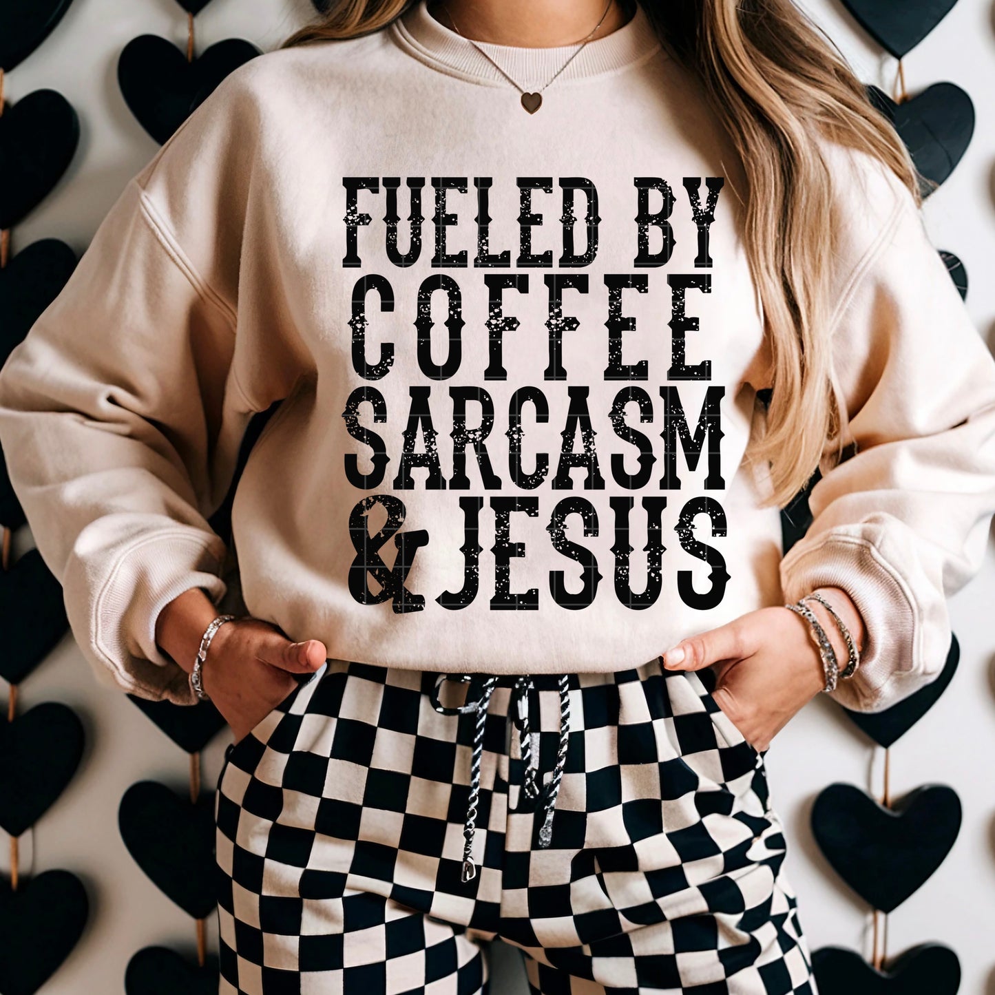 Fueled By Coffee  / Black -  TRANSFER (SDD)