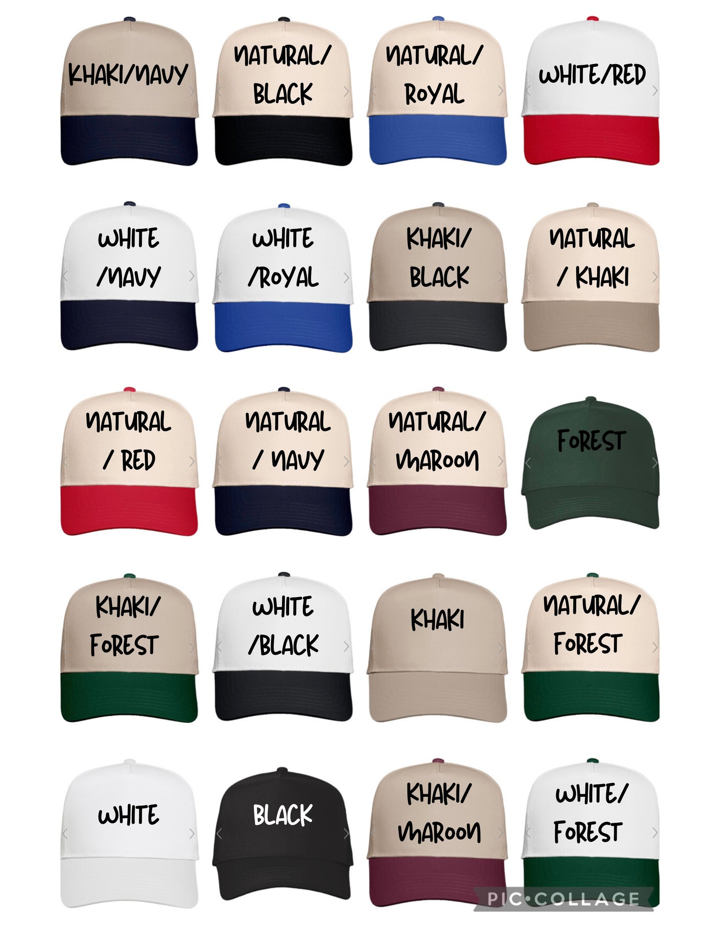 Custom Number | Embroidered Hat