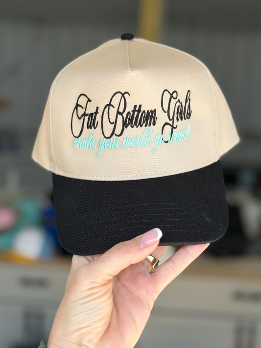 Fat Bottom Girls | Embroidered Hat