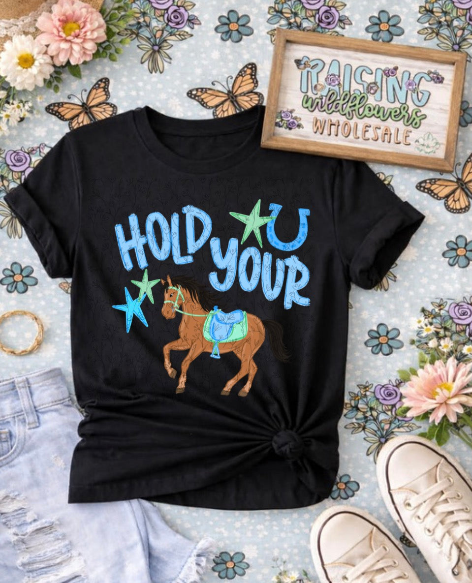 Hold your horses blue version  - TRANSFER (CC)