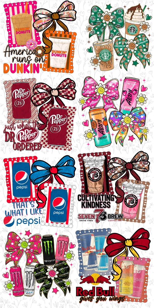 Saturday Caffeine- GANG SHEET FAITH-12/6