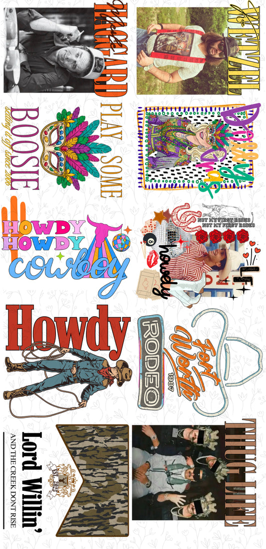 Haggard- PRE MADE GANG SHEET