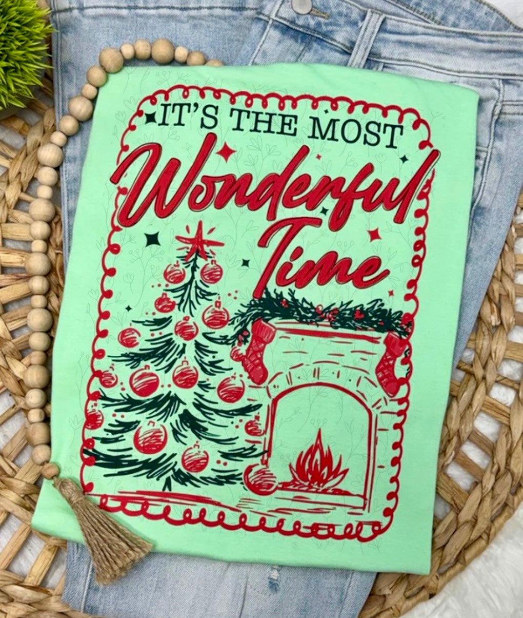 It's The Most Wonderful Time | Mint - COMPLETED TEE