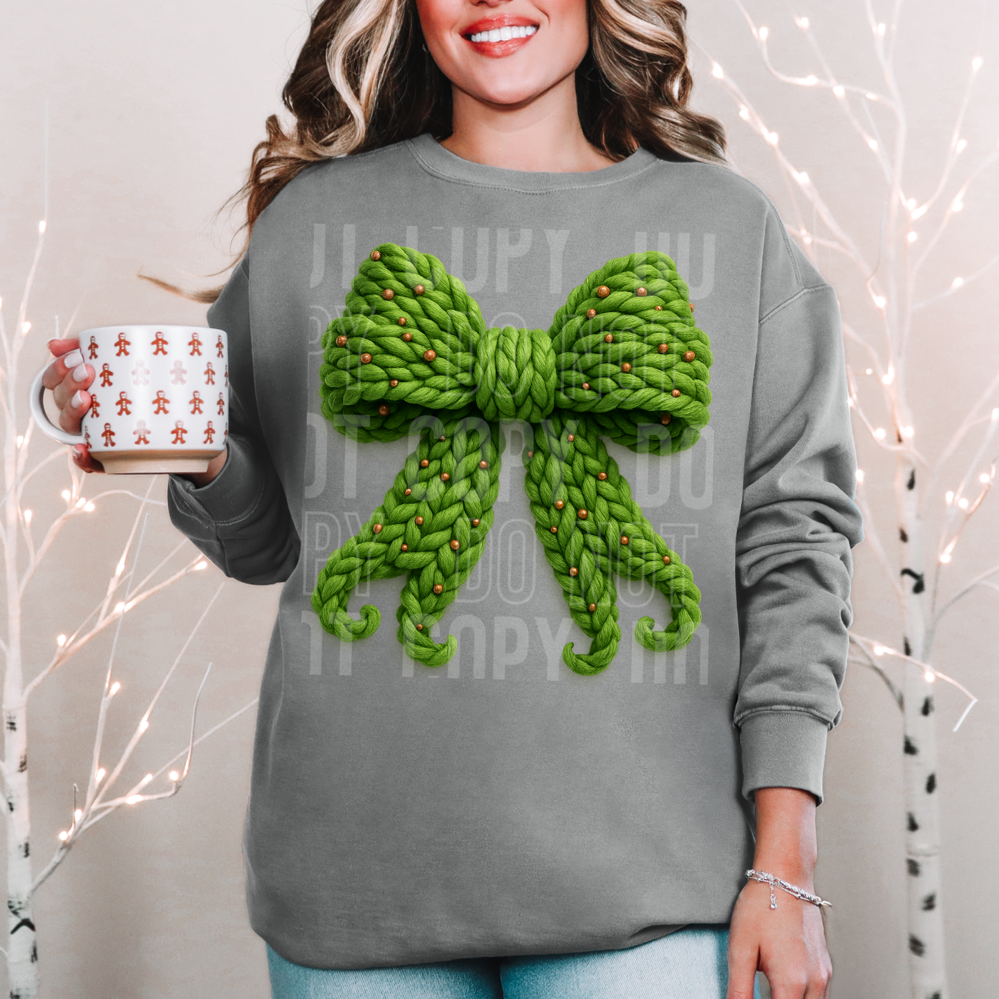 Christmas Bow - TRANSFER (SBB)