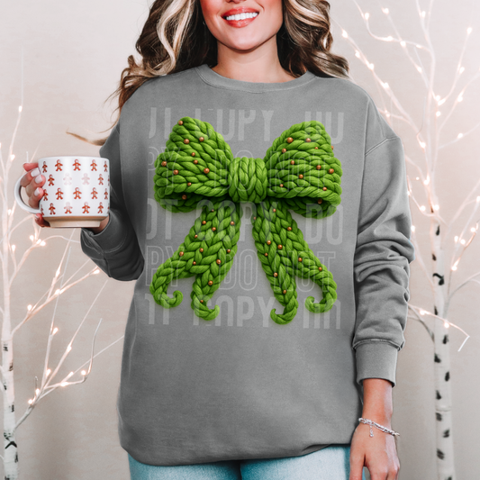 Christmas Bow - TRANSFER (SBB)