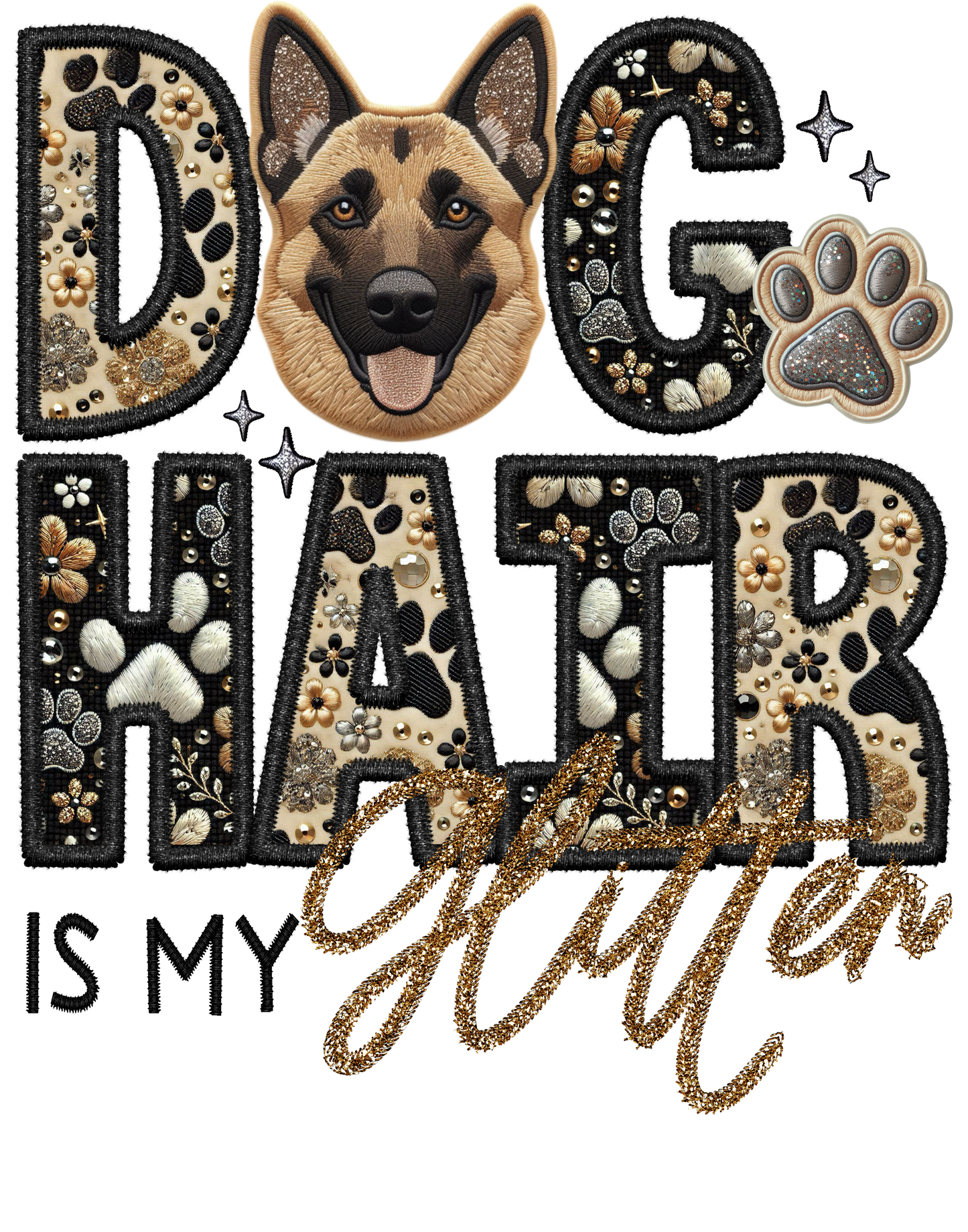 Dog Hair is My Glitter - Transfer (TGG)