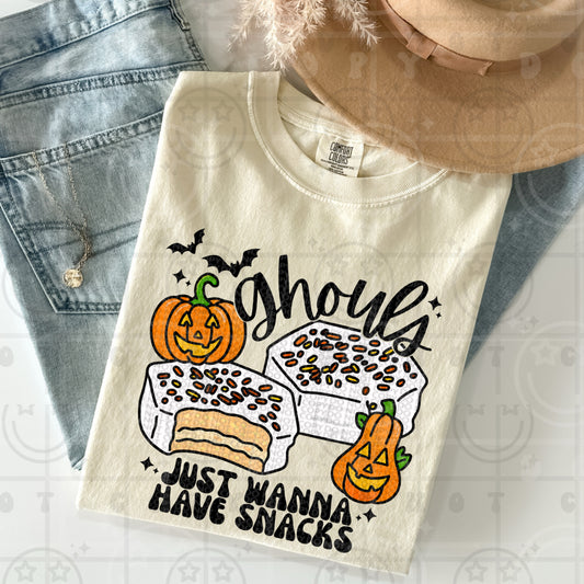 Ghouls Just Wanna Have Snacks - TRANSFER (HM)