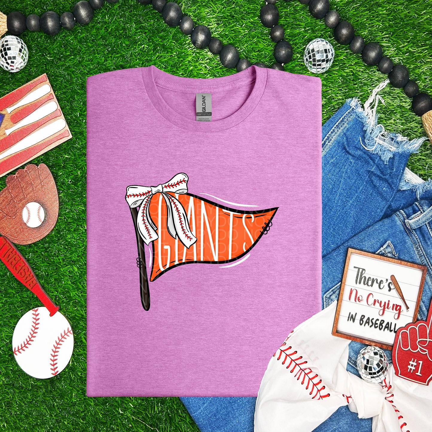 Baseball Pennant TEAMS - Transfer (TGG)