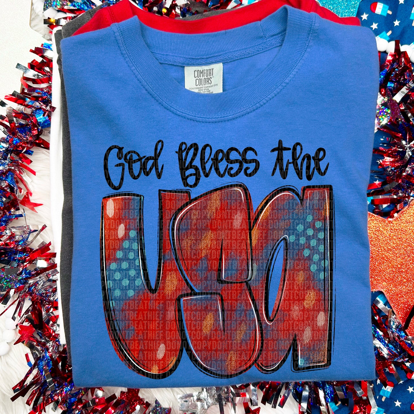 God Bless The USA  -   TRANSFERS (SDD)