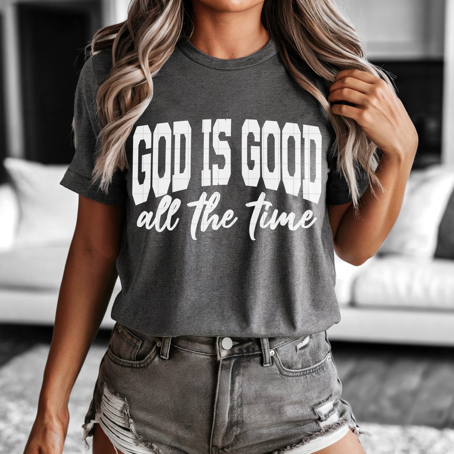 God Is Good / White -  TRANSFER (SDD)