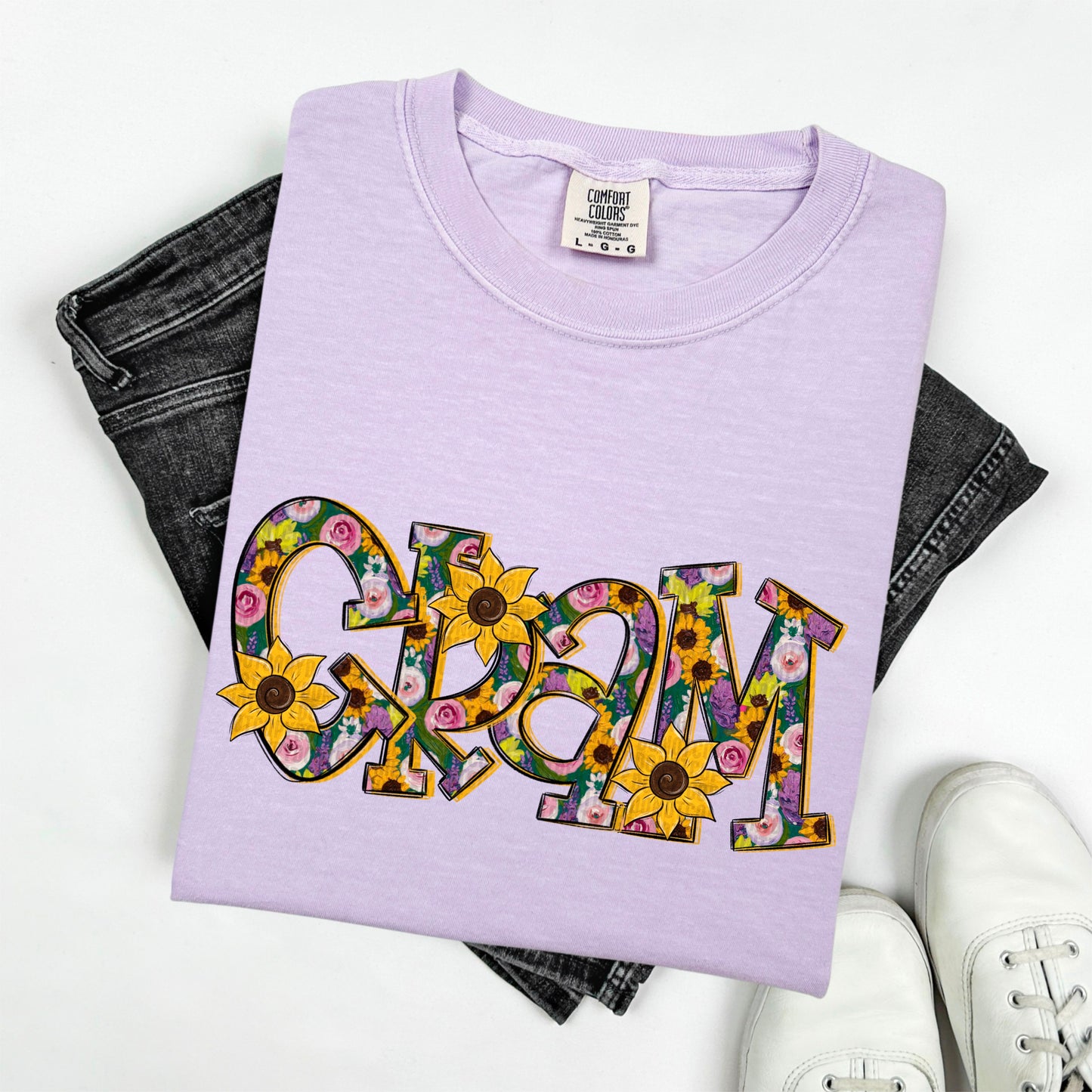 Sunflower With Names - Transfer (SDD)