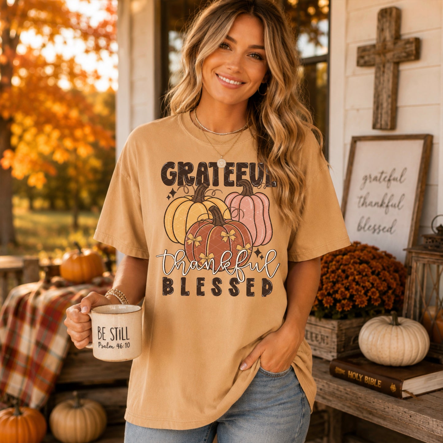 Grateful Thankful Blessed - Transfers (SDD)
