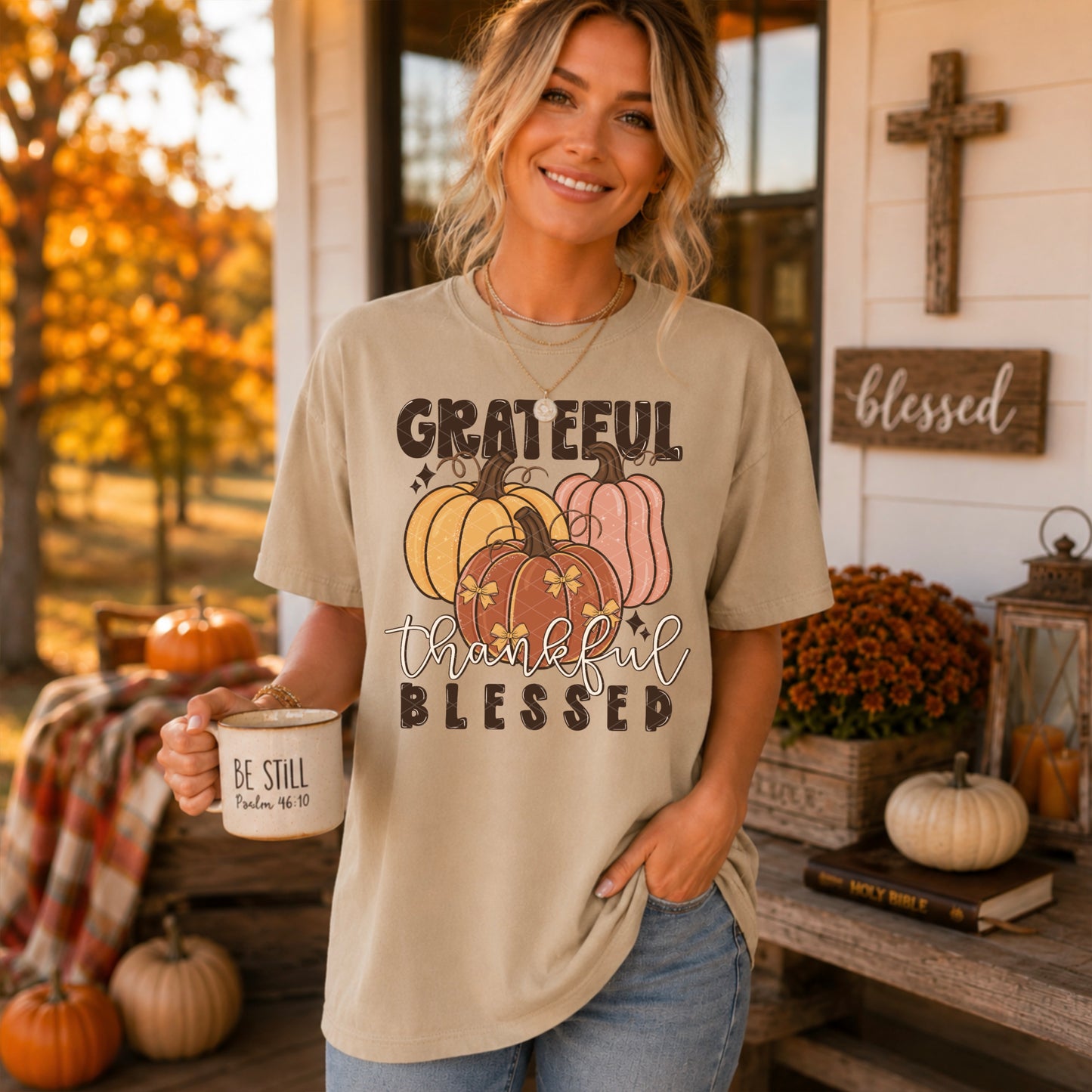 Grateful Thankful Blessed - Transfers (SDD)