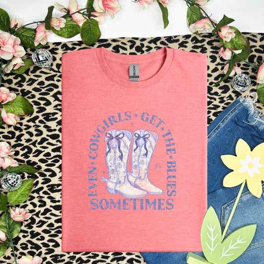 Sometimes Even Cowgirls Get the Blues Various Ink Colors - Transfer (SD)