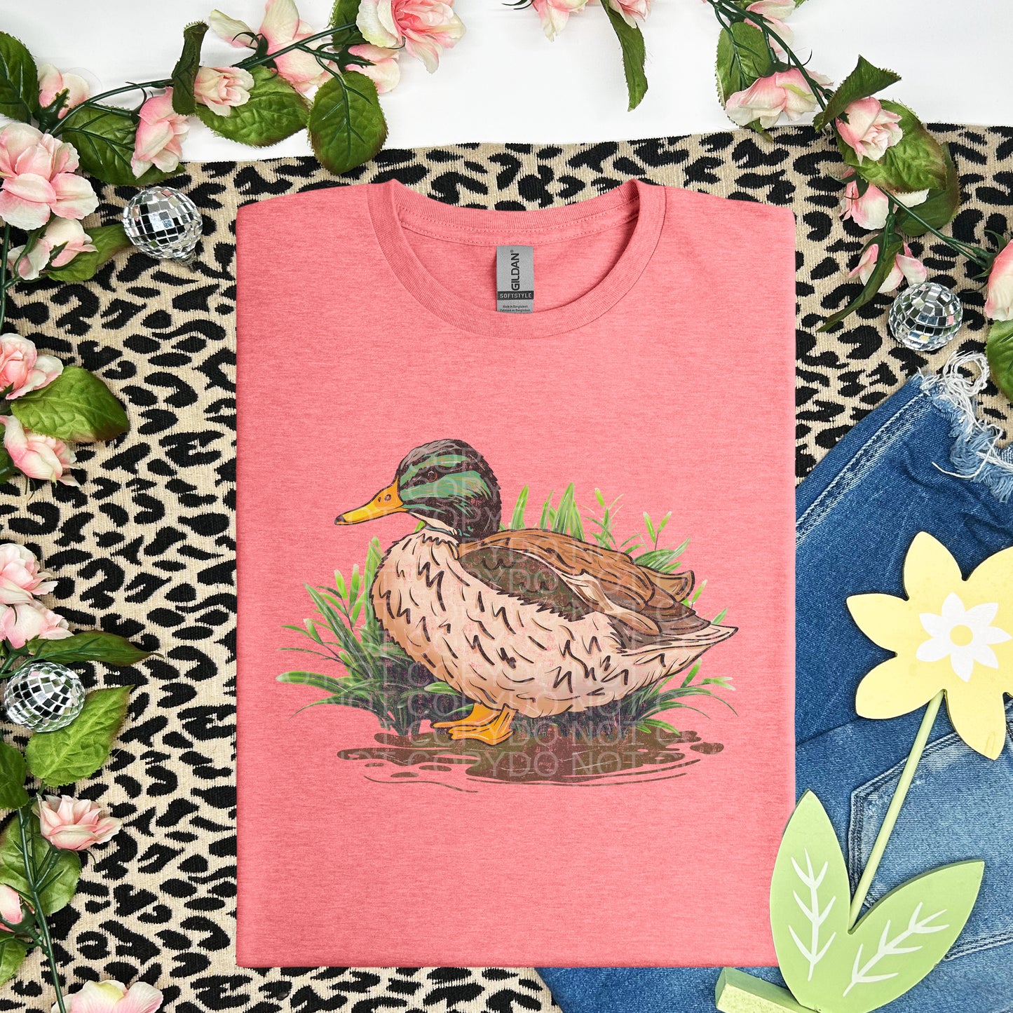 Mallard Duck Various Ink Colors - Transfer (SD)