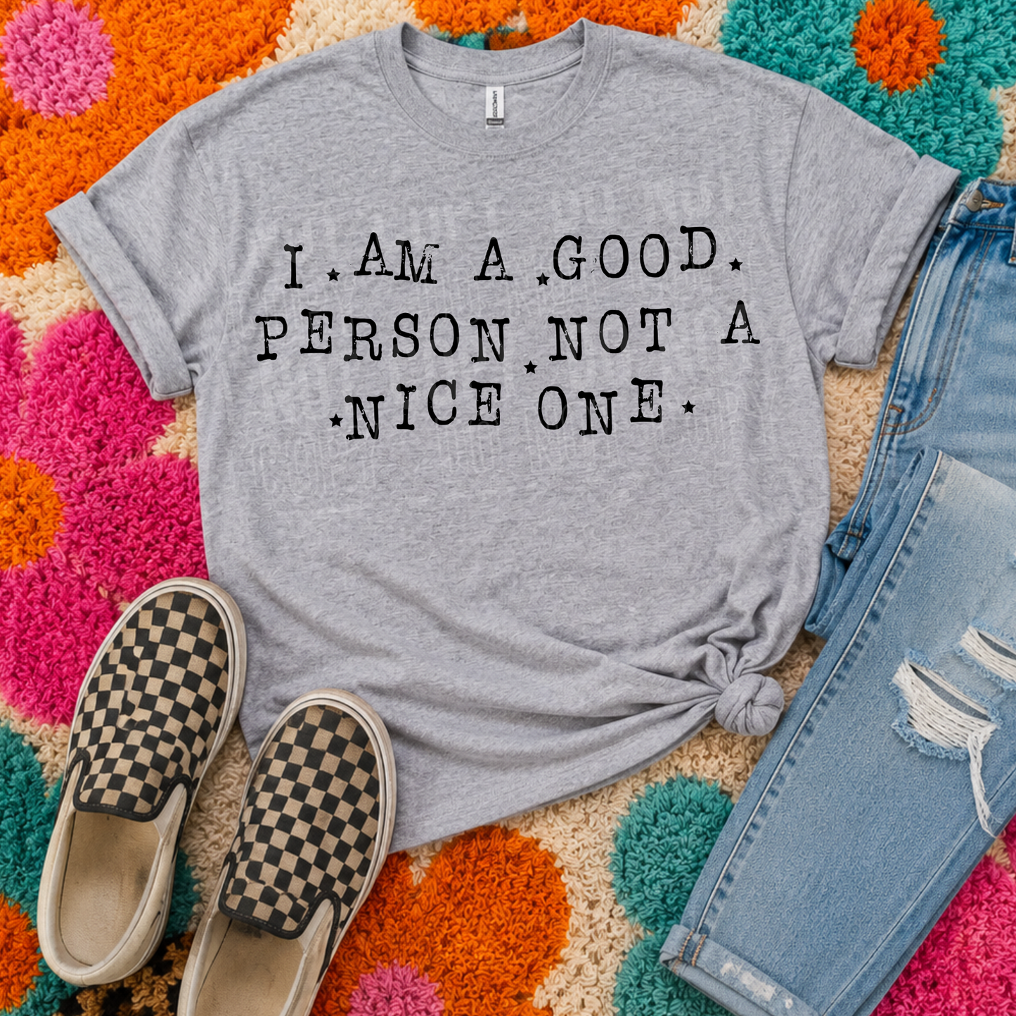 I Am A Good Person / Black - TRANSFER (SBB)
