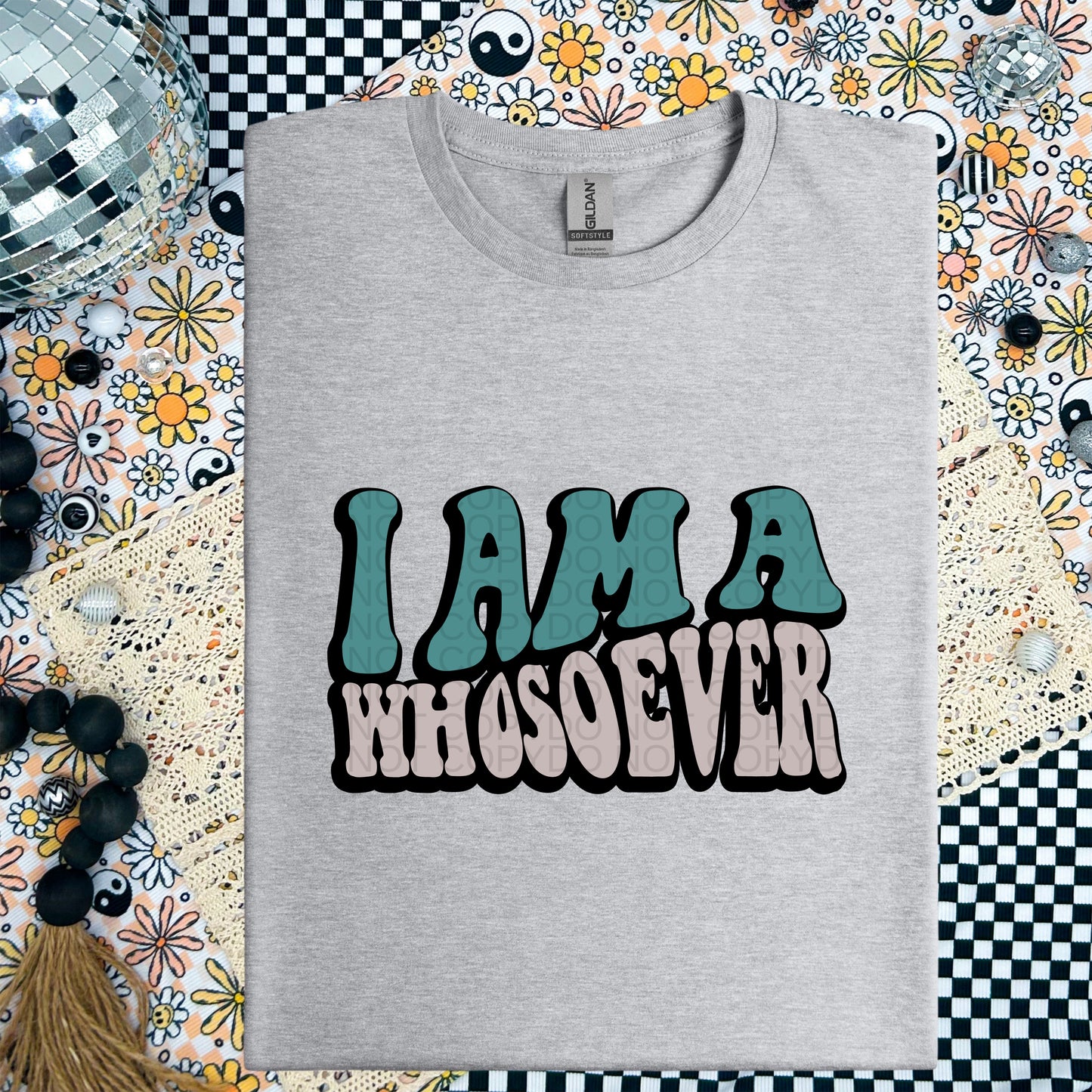 I Am A Whosever Retro Wavy - TRANSFER (CF)