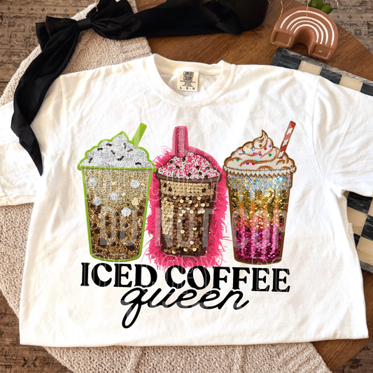 Iced Coffee Queen - TRANSFER (SBB)