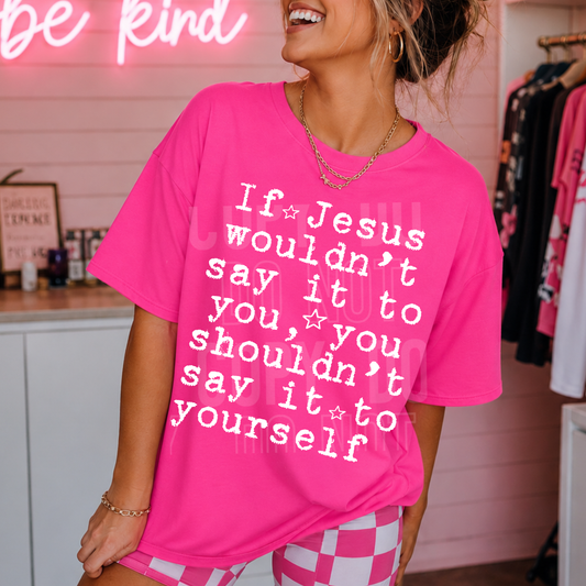 If Jesus Would - TRANSFER (SBB)