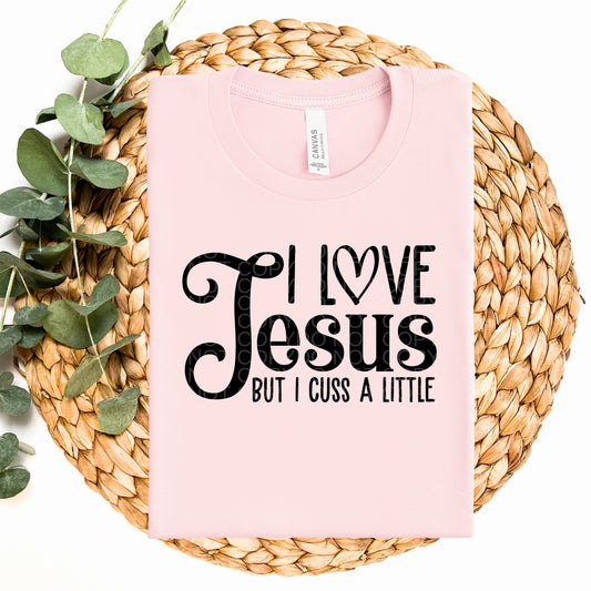 I Love Jesus But I Cuss a Little  - TRANSFERS (CF)