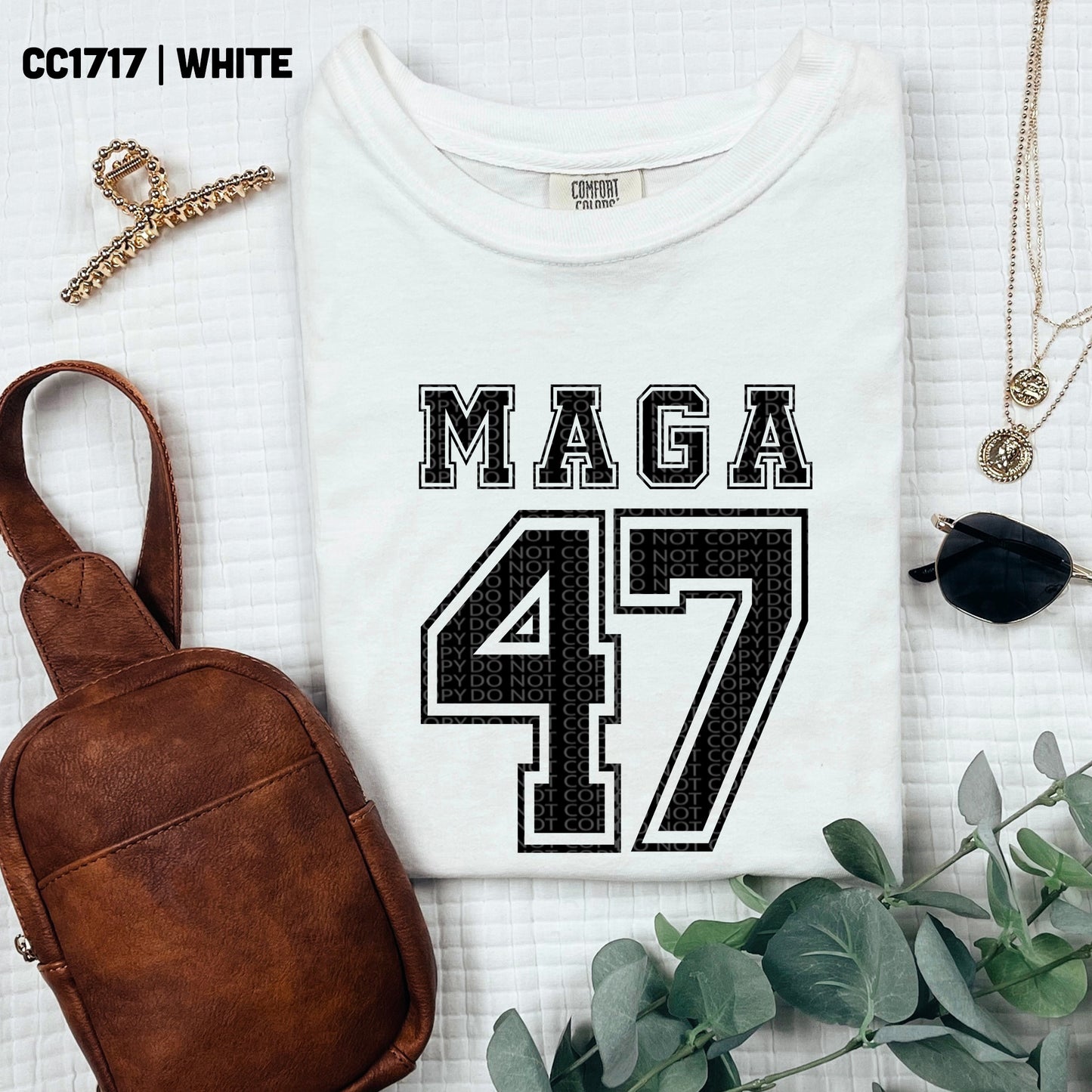 MAGA 47 Varsity Black - TRANSFER (TGG)