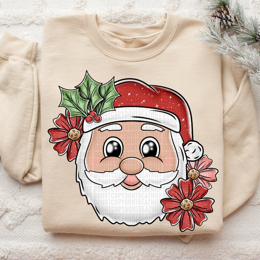 Santa Flower Skin Tone 1 - TRANSFER (SDD)