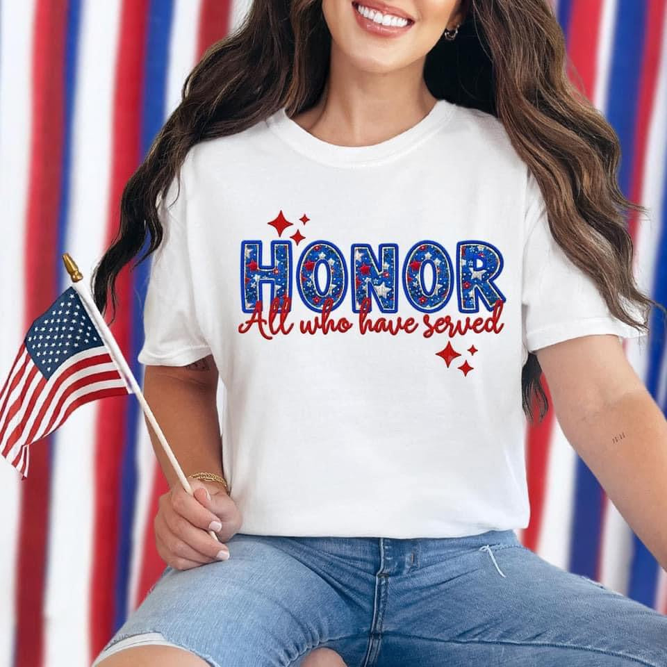 Honor All Who Have Served - TRANSFER (RT)