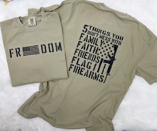 Freedom family 5  - COMPLETED TEE