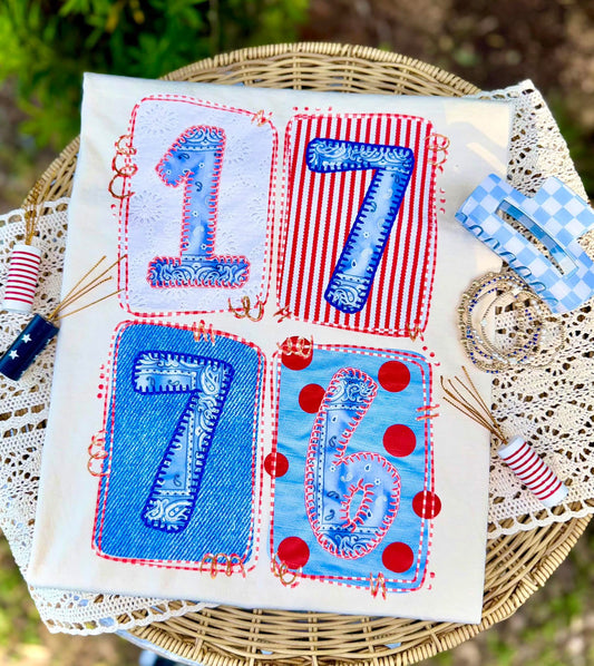 1776 stamps - TRANSFER (CC)