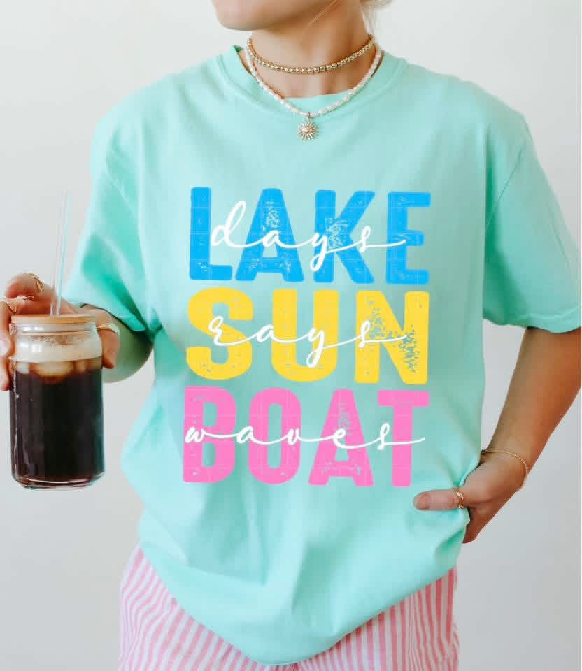 Lake Days, Sun Rays, Boat Waves - TRANSFER (SDD)