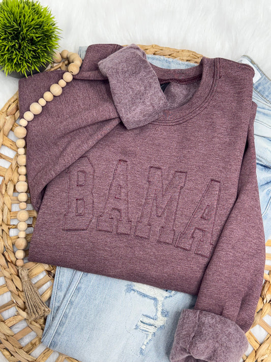 CUSTOM NAME/WORD RAGGY - EMBROIDERED SWEATSHIRT