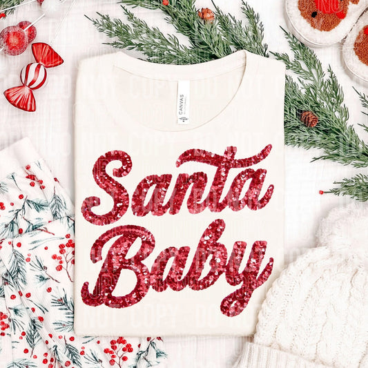 Santa Baby Yarn- TRANSFER (SBB)