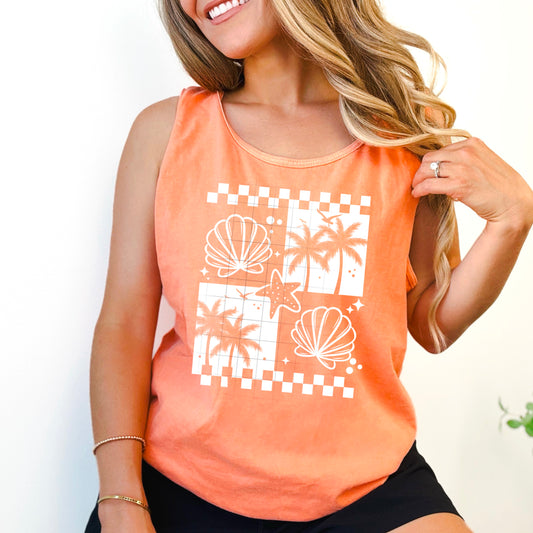 Summer Ocean / White - TRANSFER (CS)