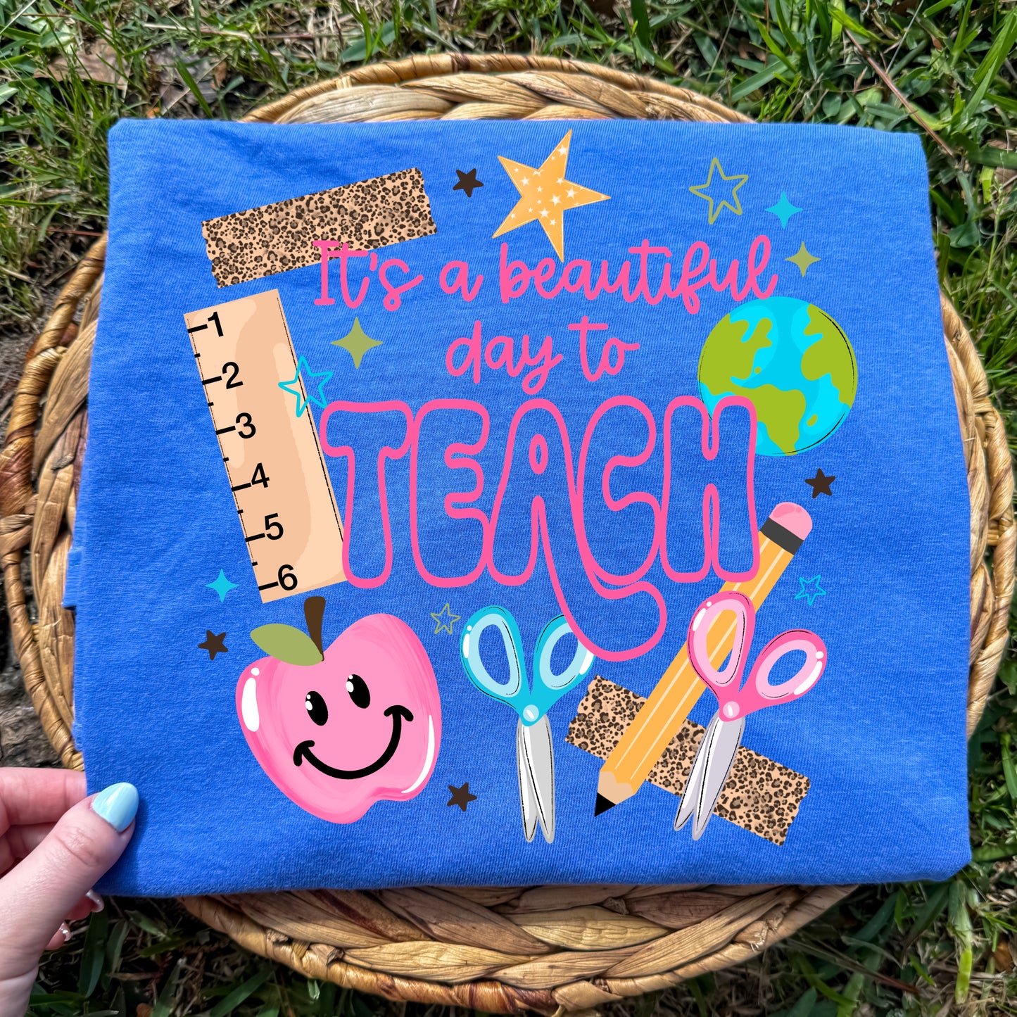 It's A Beautiful Day To Teach - Transfers (CSC)