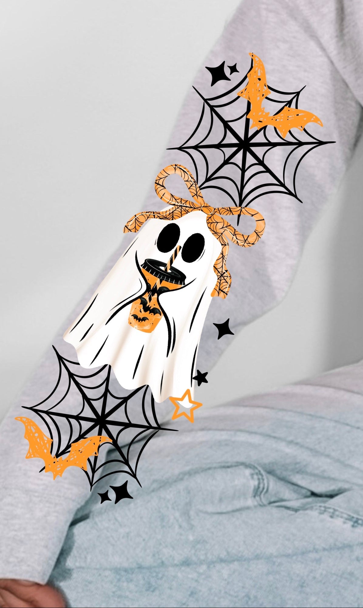 Ghost With Coffee - SLEEVE ONLY - TRANSFERS (CSC)